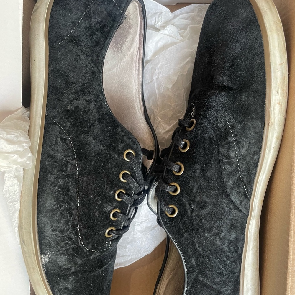 “Vintage” Suede Vans OTW